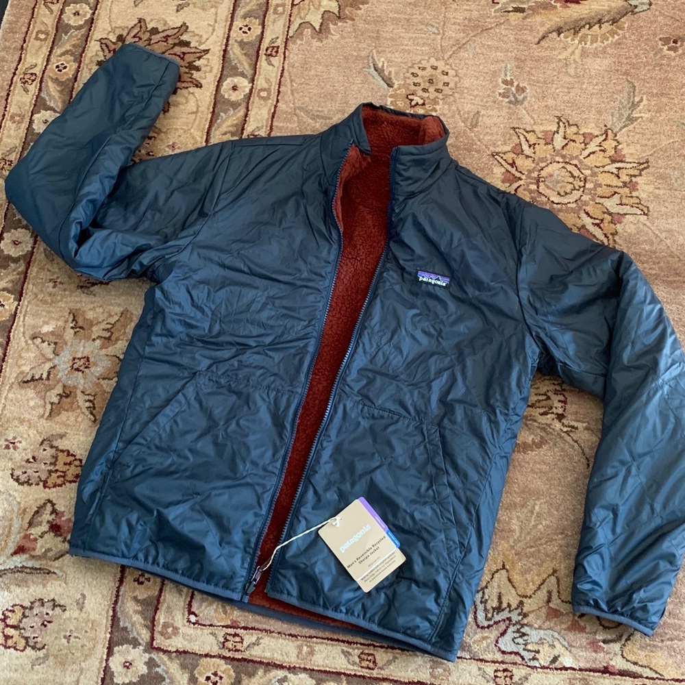 Patagonia Reversible Recycled Sherpa Jacket - Picture 4 of 7